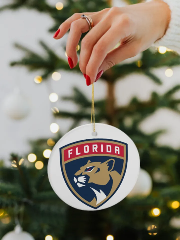 Florida Panthers Christmas Ornament