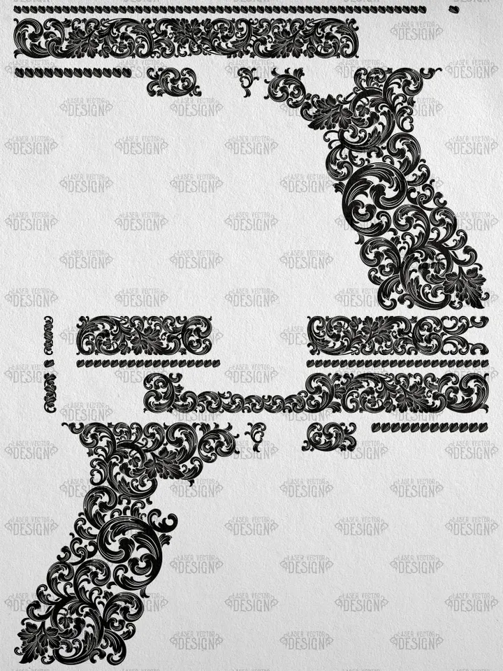 VECTOR DESIGN Glock 21 gen 2 Scrollwork