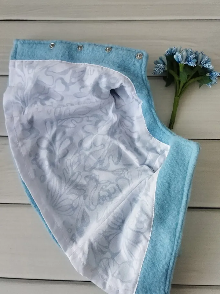 Blu and white set for Little Darling dolls