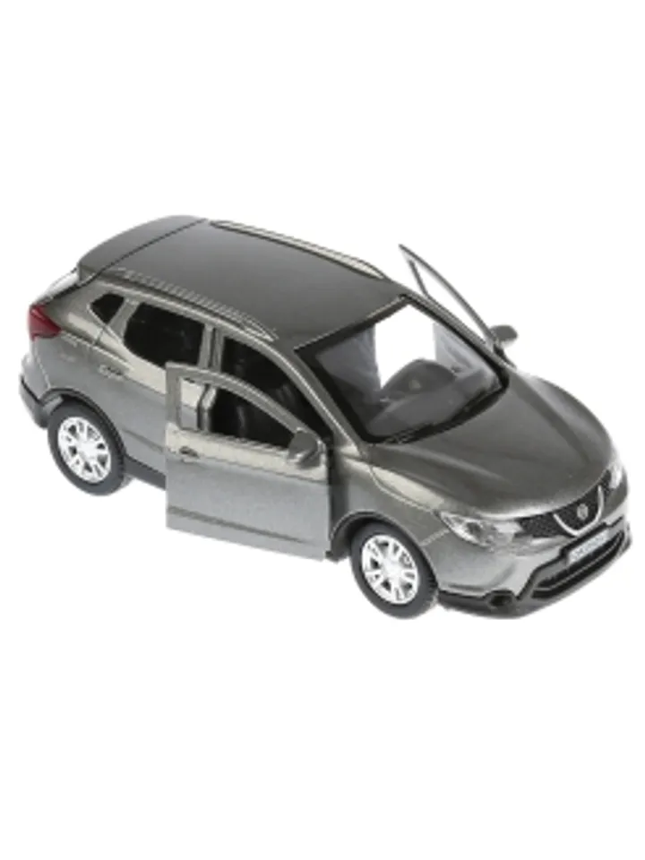 Nissan Qashqai Silver Diecast Car Scale, Collectible Toy Cars, Model, 1/36