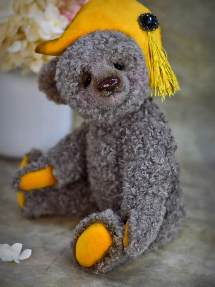 Teddy bear Julius, a soft toy