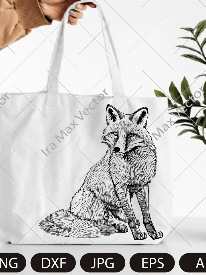Fox Svg, Fox Clipart, Fox Png, Fox Head, Fox Cut Files For Cricut , Fox Silhouette, Baby Animals