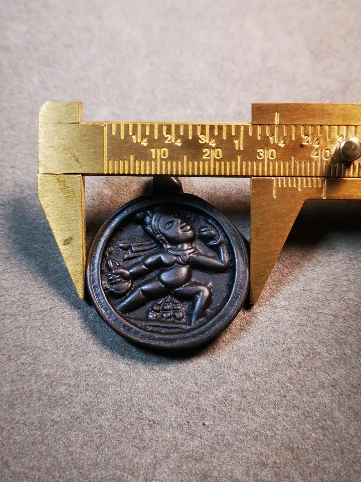 Gandhanra Handmade Buddhist Amulet,Tantric Female Buddha Vajrayogini Pendnat,the Dakini of All Buddhas,Made of Thokcha