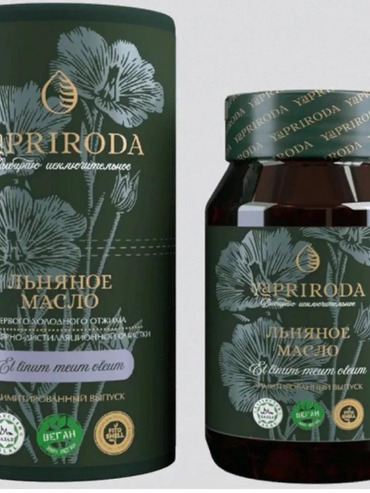 Linseed oil in capsules 120 pcs