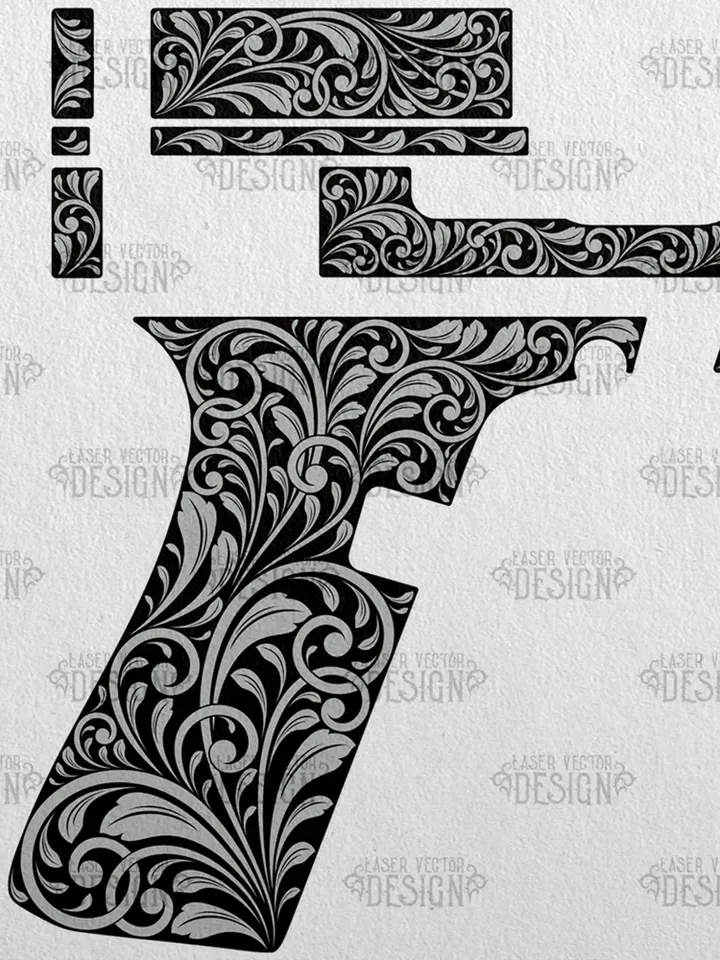 VECTOR DESIGN Glock 43 X Scrollwork
