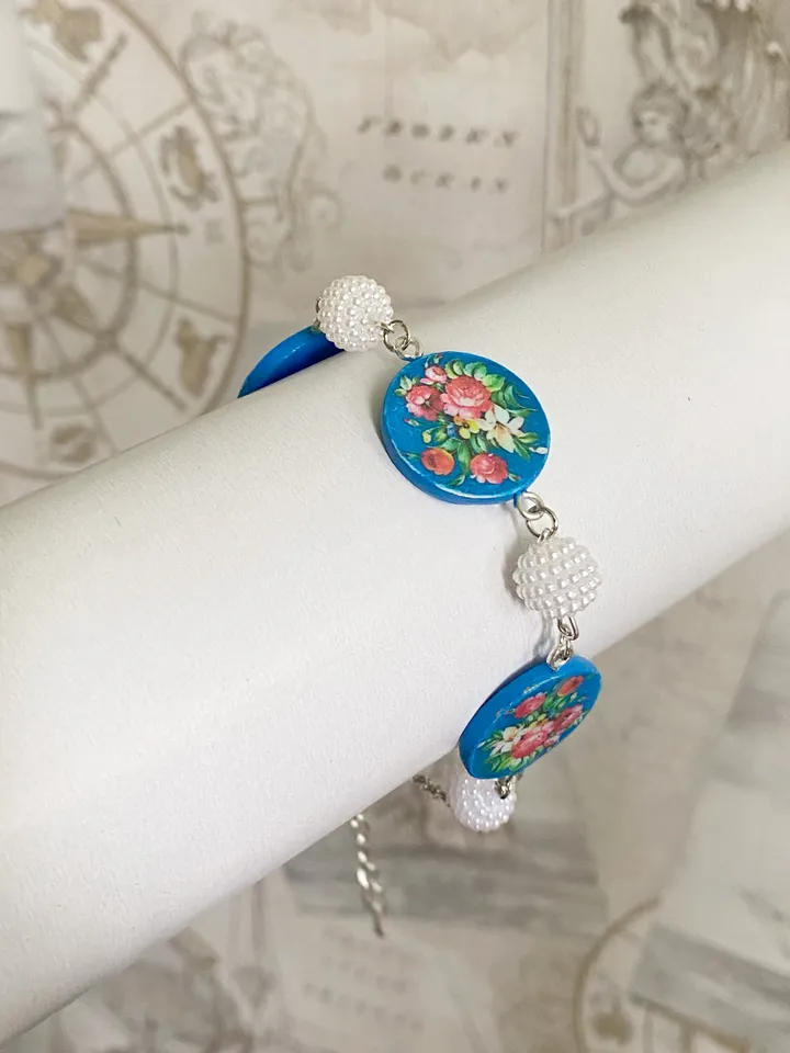 Handmade jewelry set. Set of jewelry.