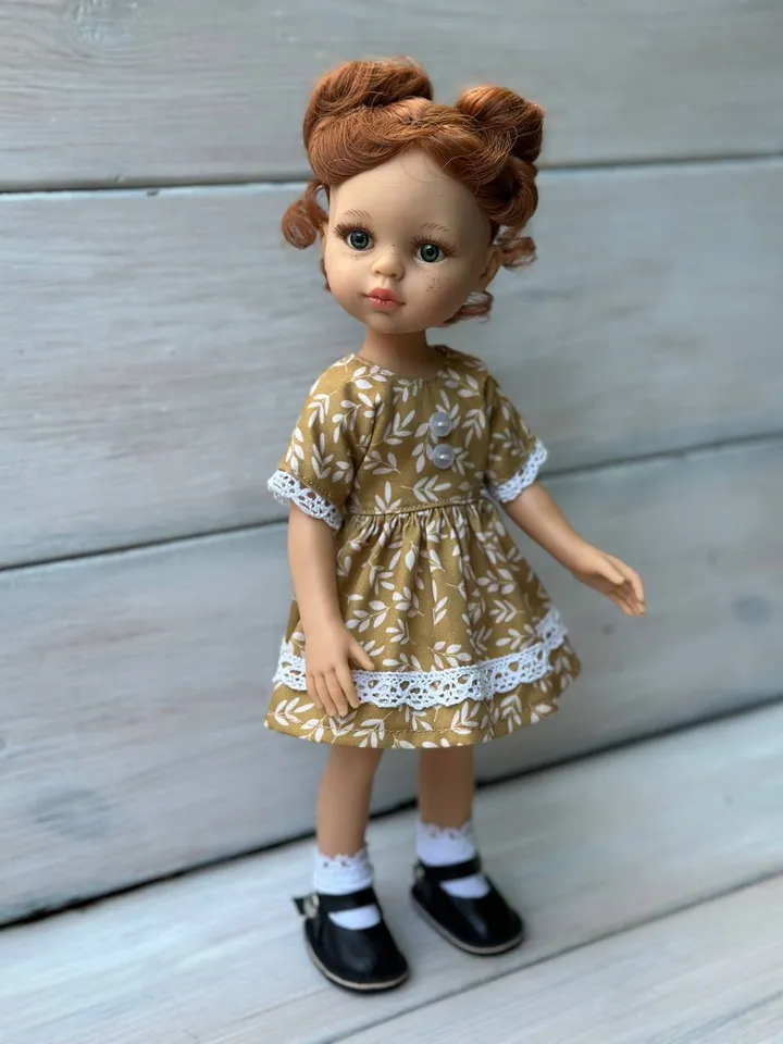 Chamomile Dress pattern for Paola Reina dolls.