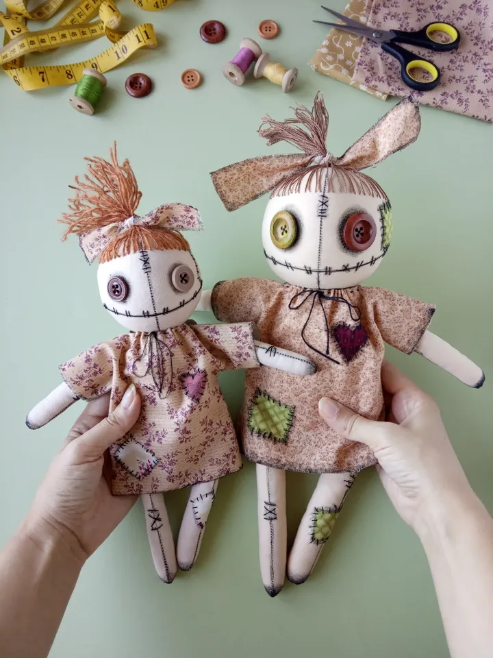 Voodoo Doll Sewing Pattern PDF