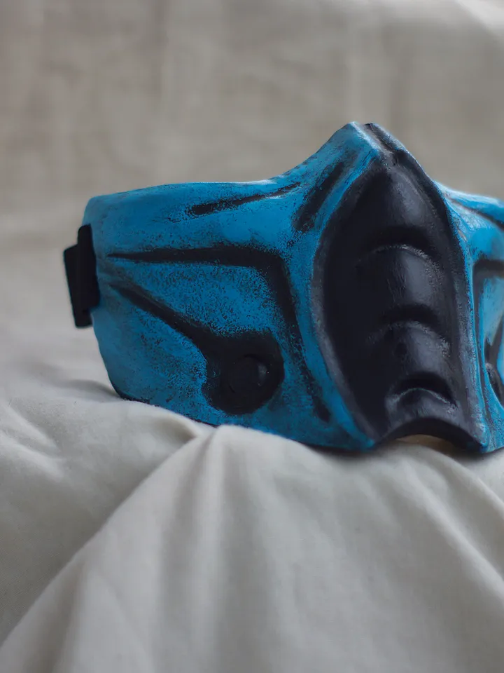 Sub Zero mask from Mortal Kombat Mortal Kombat Subzero Sub Zero mask