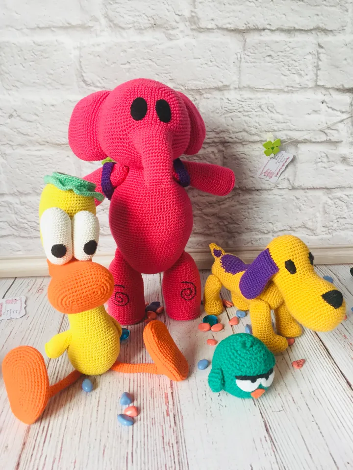 Crochet Pattern Elephant Ellie