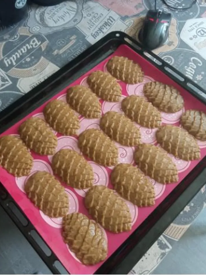 Cedar Cone Embossed cookie mold, cookie cutter, wooden mold, Wooden stamp stamp for gingerbread cookies springerle stamp