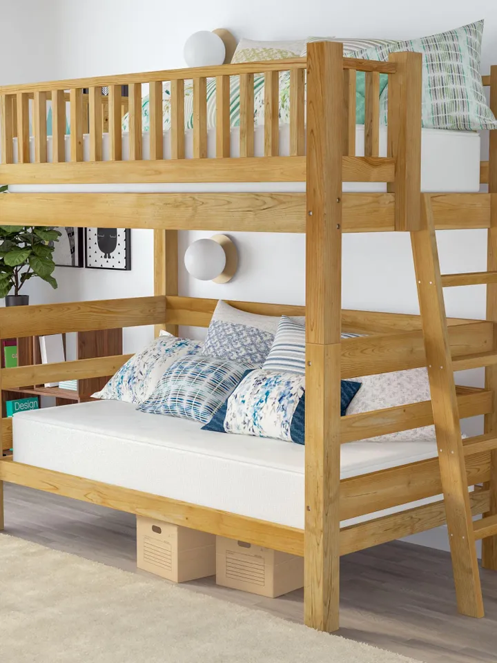 DIY Loft Bed Plans, Twin Over Twin Bunk Bed Plans (PDF Guide)