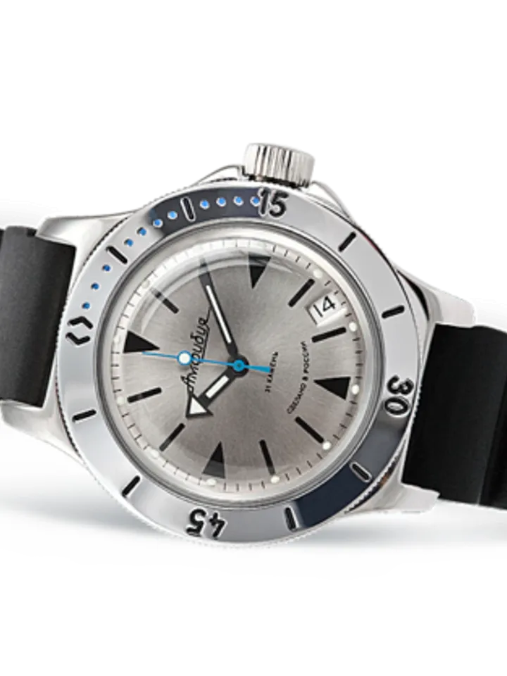 Vostok Amphibia 120849 Watch Russian Scuba Diver Military NEW