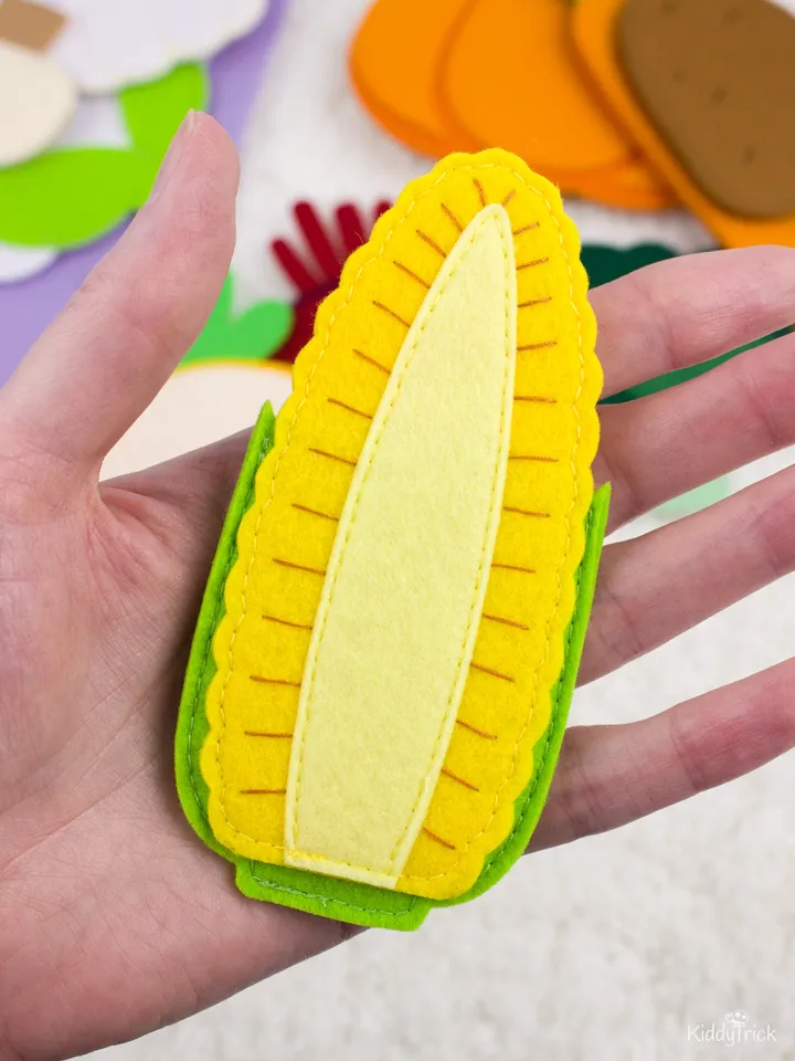 Fruits & Vegetables - Felt Sewing Patterns