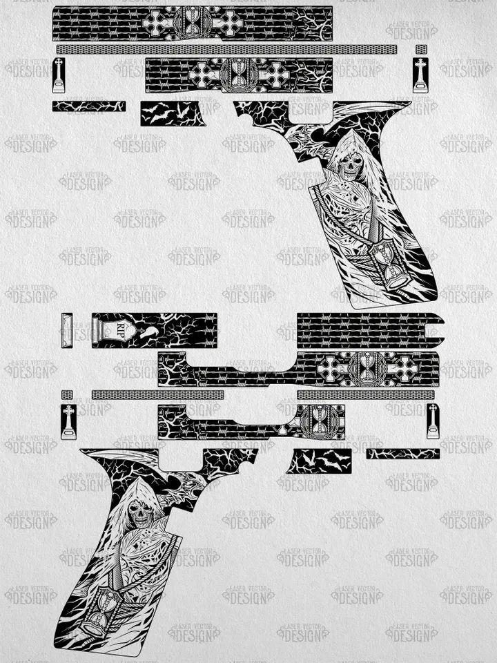 VECTOR DESIGN Glock 19 gen 5 Grim Reaper