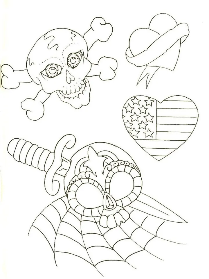 2 -Many Line Drawings By Tommy 2-Tone