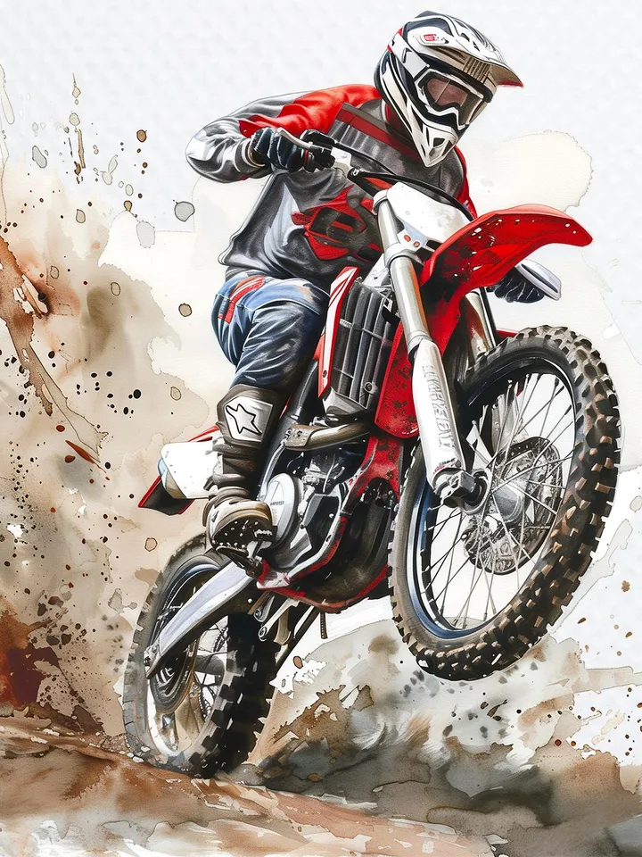 18 Dirt Bike PNG Clipart, Motocross Clipart, Motorcycle sublimation, Printable Dirt Bike, Digital download, Paper craft, junk journal