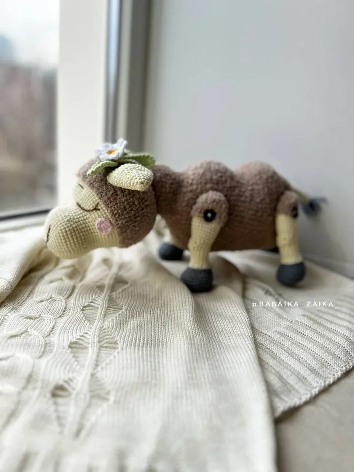 PDF Crochet Pattern Baby Camel, Amigurumi camel pattern, Crochet camel, Cute camel, Animal pattern, Amigurumi animal, Crochet animal