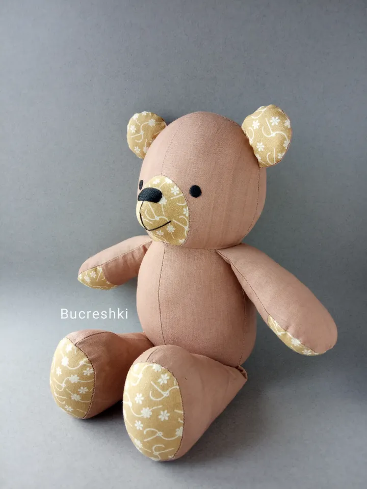 Bear Stuffed Animal Sewing Pattern