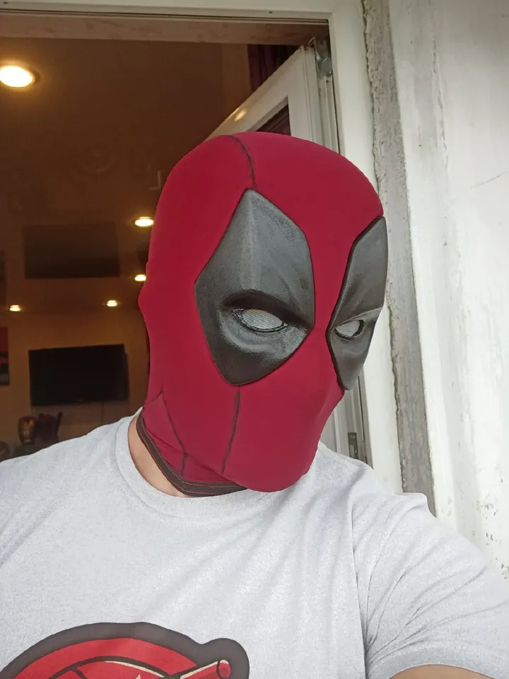 Deadpool mask cosplay marvel version 2