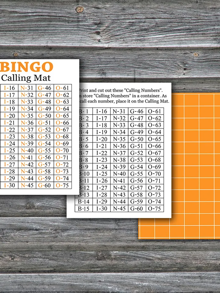 Halloween bingo game,Halloween bingo cards,Halloween Party,60 Printable card,INSTANT DOWNLOAD--03