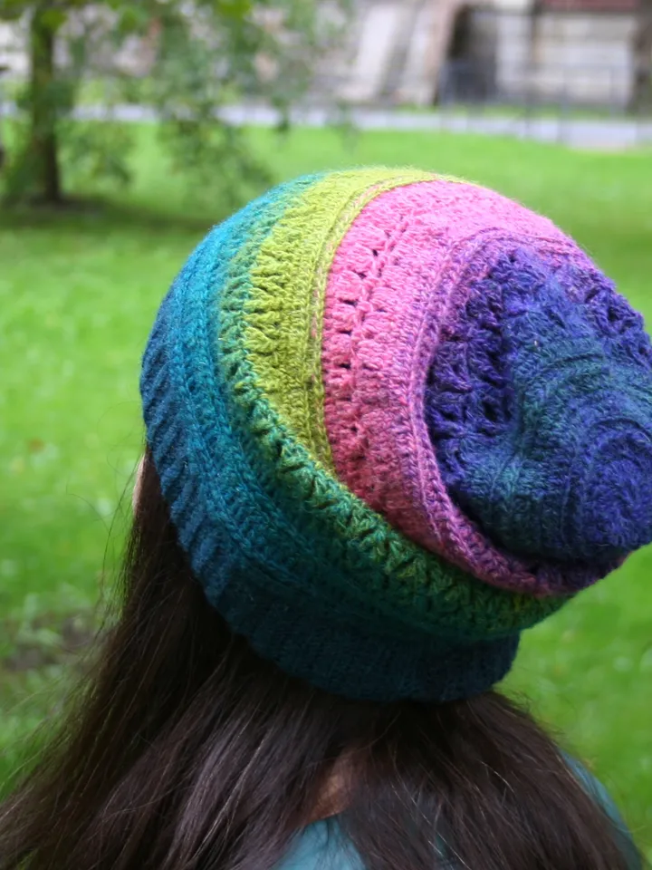 Crochet Pattern Hat Beanie Isleen PDF