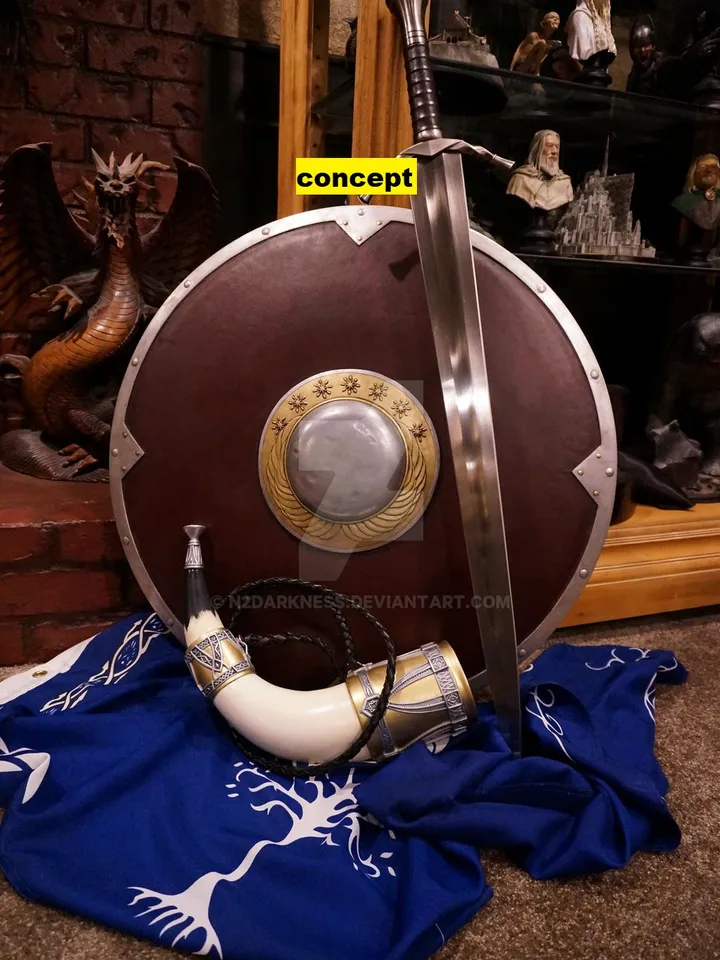 Cosplay Boromir's Shield for Damien - made to order - custom order