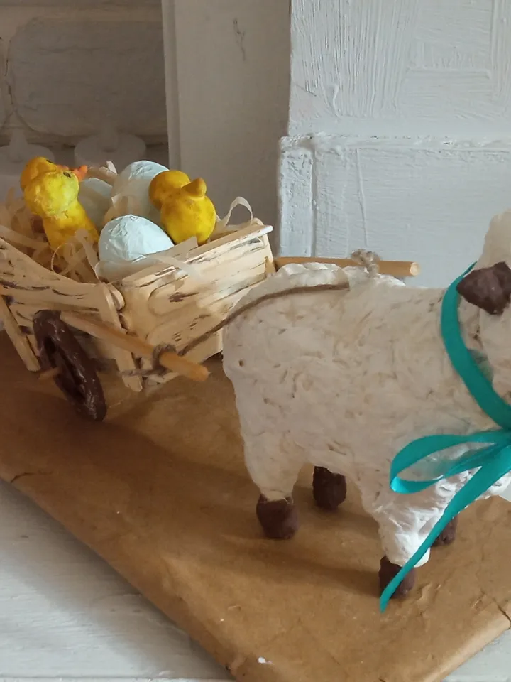 Easter sheep handmade/Easter decor/Easter decoration/Christmas decoration/holidays gifts/Christmas gifts/family souvenir