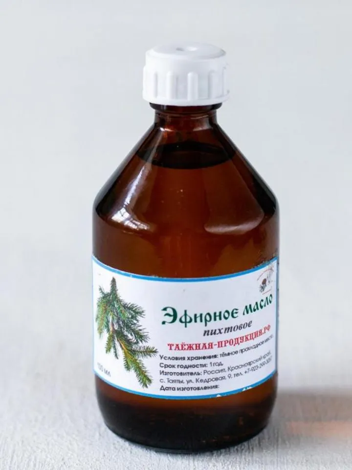 Fir Oil Essential Natural From Is A Very Useful Product Made In Siberian Taiga 100 Ml / 3.38 Oz
