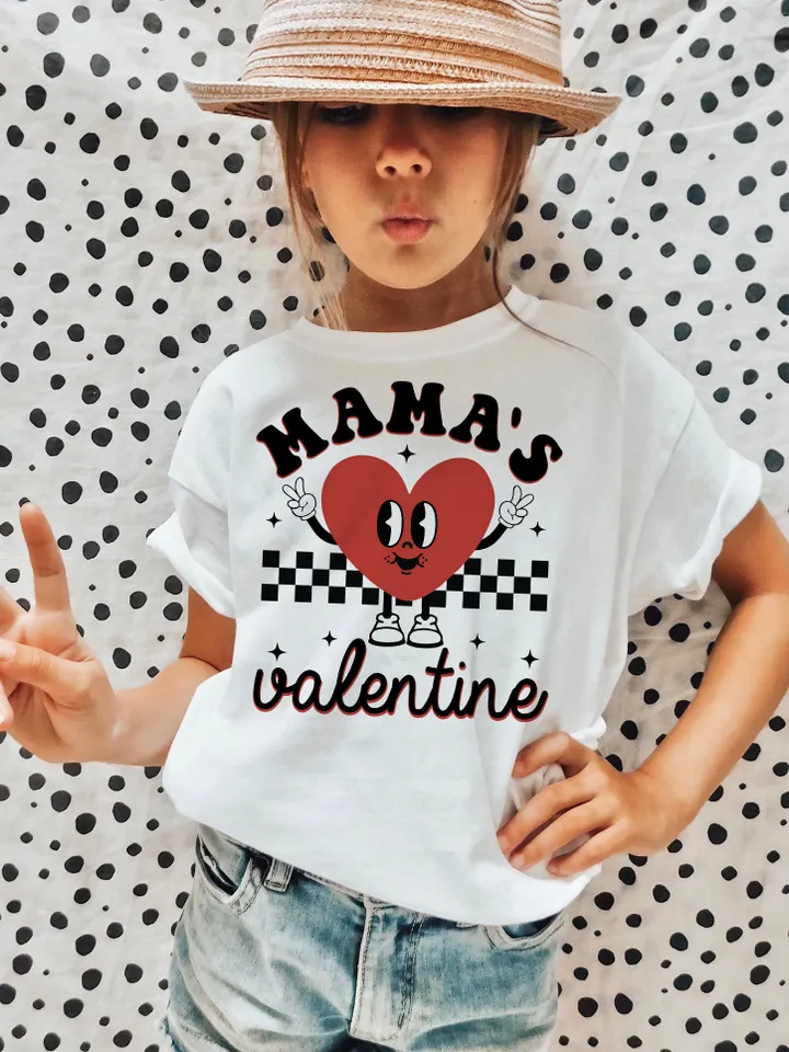 Mama’s Valentine PNG, Trendy Valentines png, Valentines sublimation, Valentine png, mini png, kids valentine png, Retro Valentines png, png