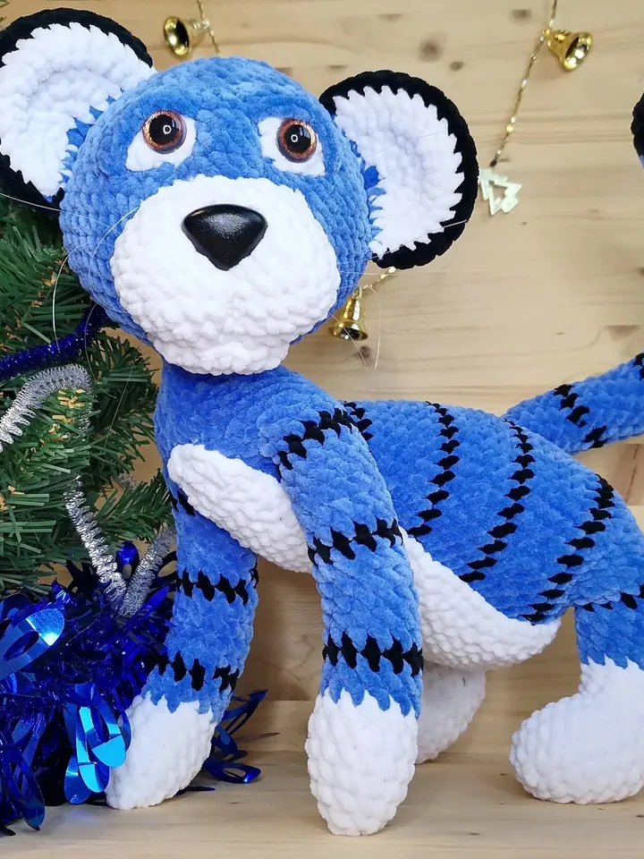 Crochet pattern Tiger cub - digital pattern PDF