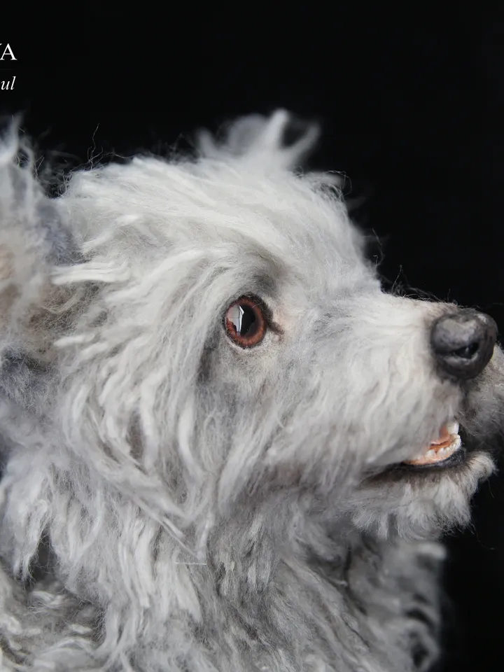 Dog Jeck realistic plush toy (custom order)