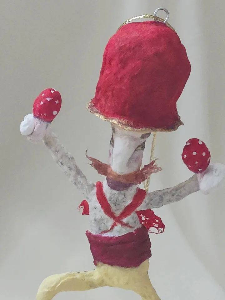 Original decorative doll Mushroom