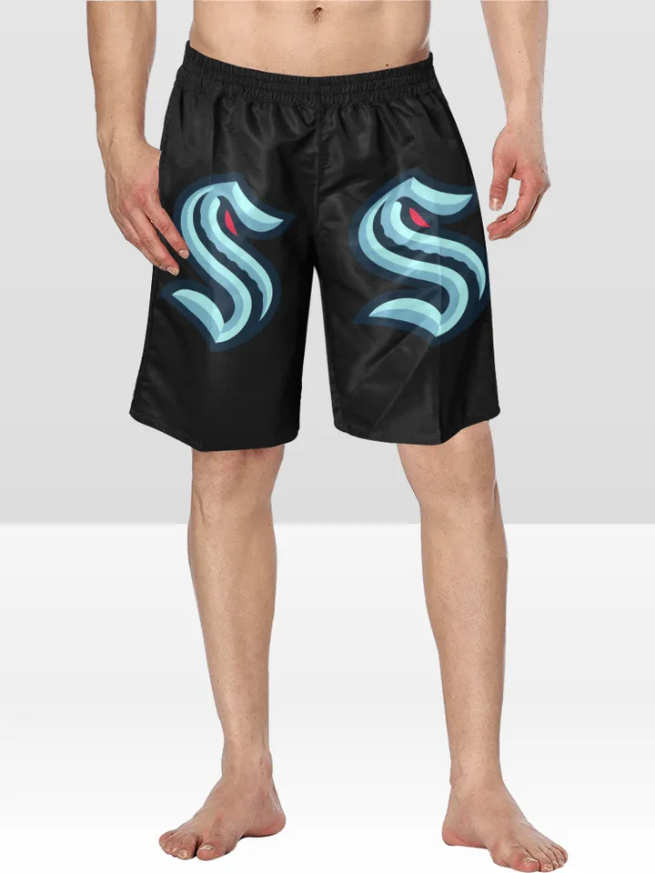 Seattle Kraken Swim Trunks
