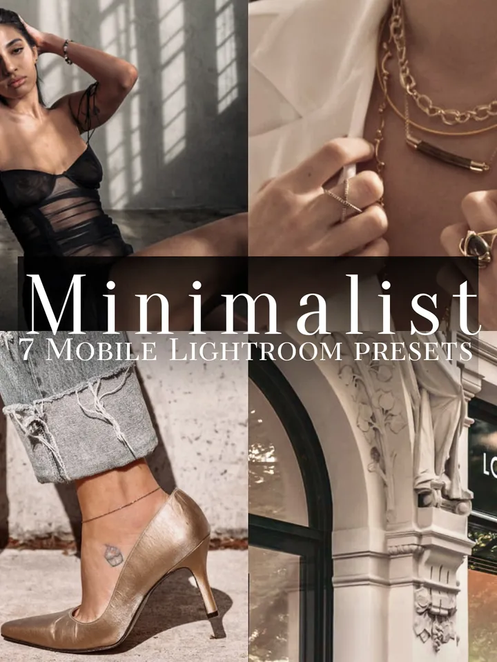 Lightroom presets, Mobile Lightroom presets, Minimalist presets, no filter preset, Filters for photo, Photo filter