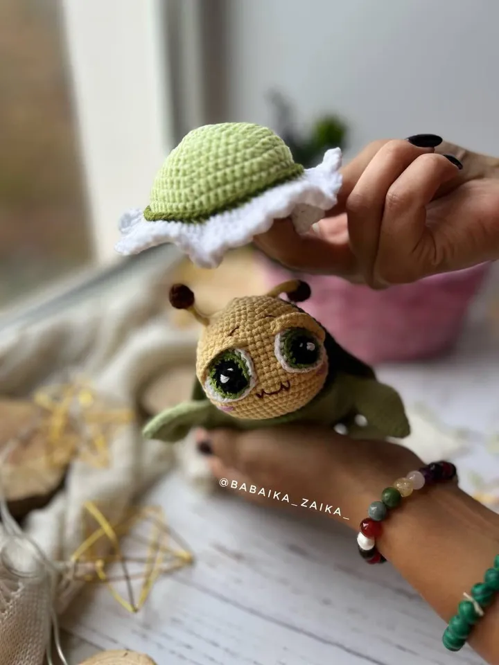 PDF Crochet Bee - Turtle Pattern, Amigurumi Turtle Pattern, Crochet Insect, Crochet Bee Doll, Crochet Pattern, Amigurumi Cute Turtle