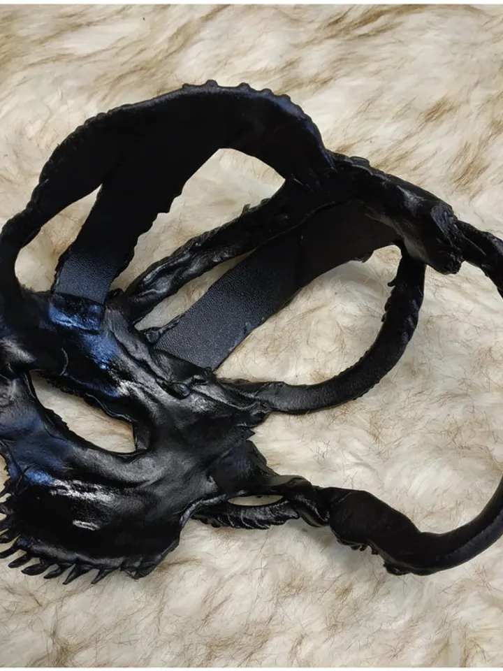 Death eaters mask - Harry Potter cosplay - half-mask - custom made - half mask