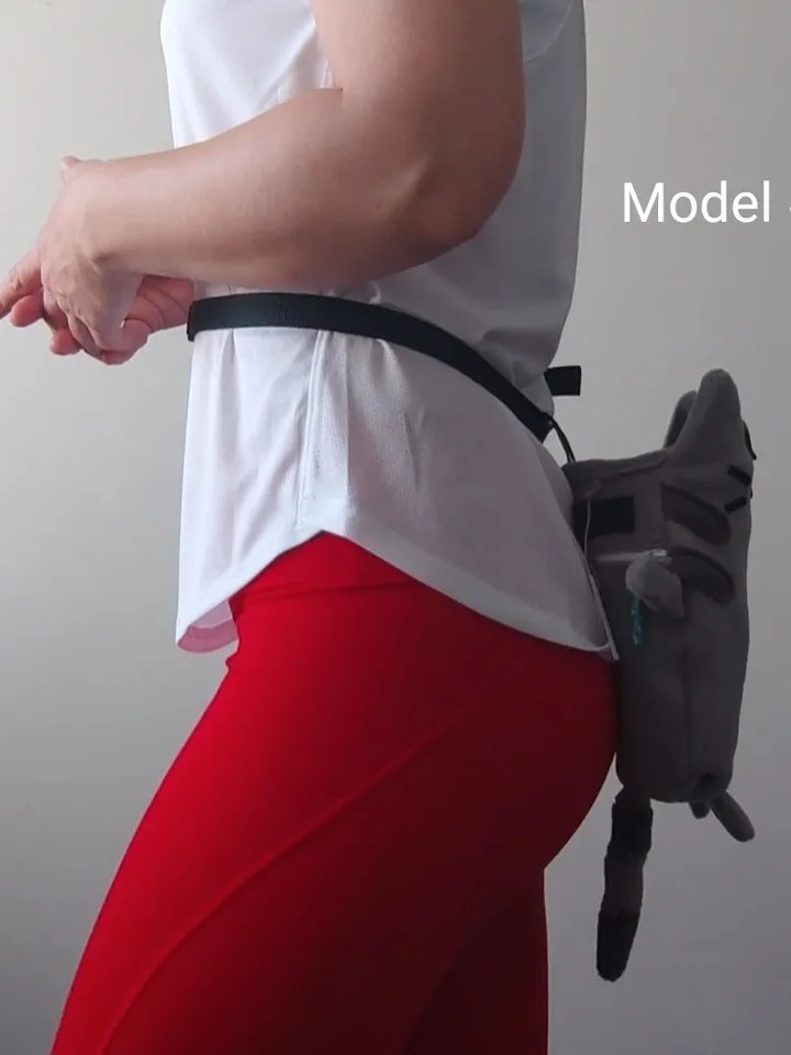 Bouldering chalk pouch bucket bag