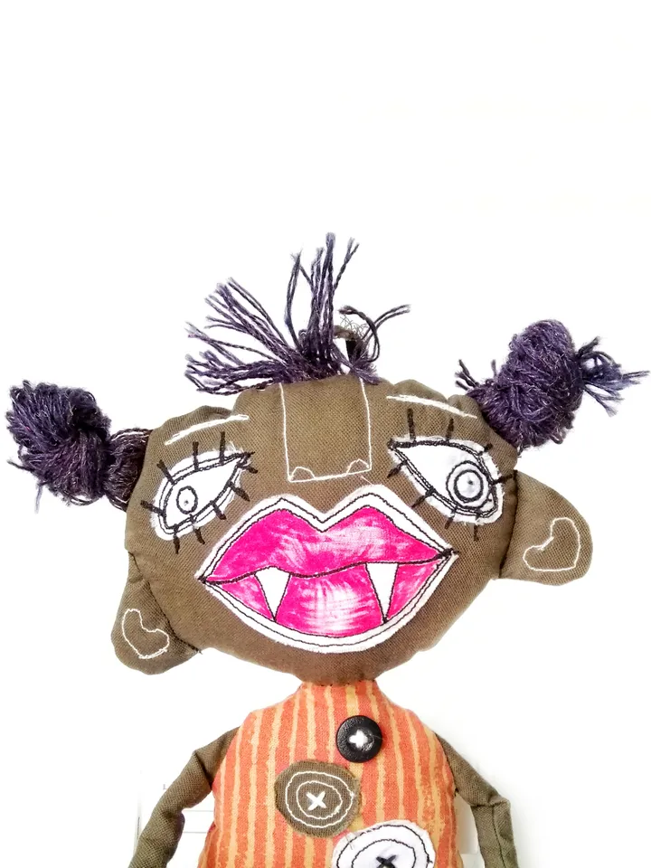 Unique Textile Handmade Art Dolls: Creepy Voodoo, Bizarre and Funny. Shop Our Collection of One-of-a-Kind Whimsical Doll. FREE SHIPPING!