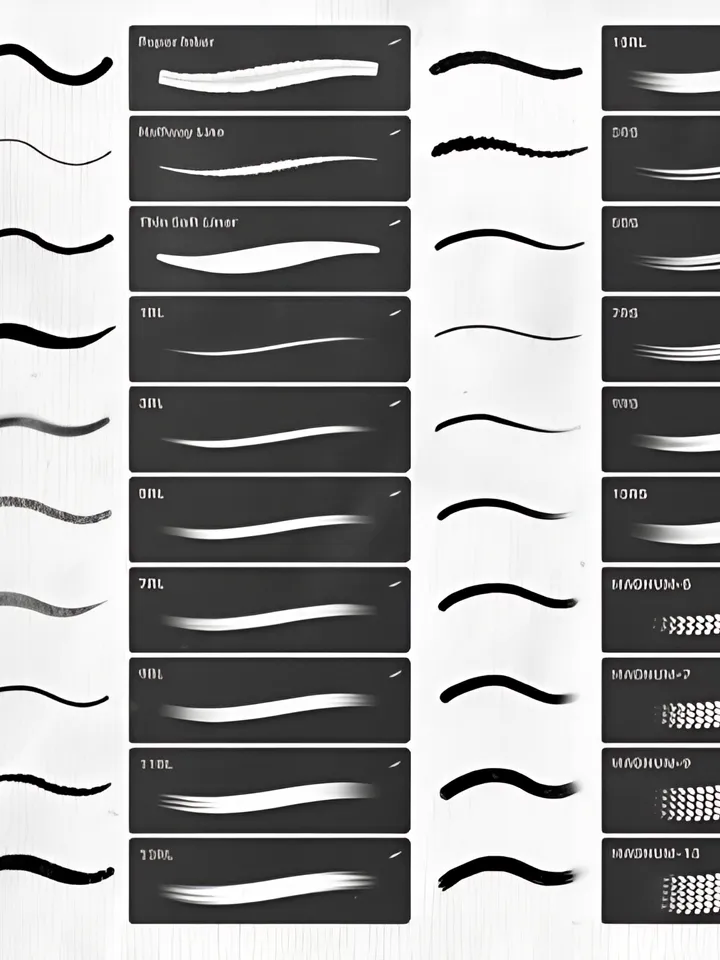 The Real Needles Tattoo Brushes