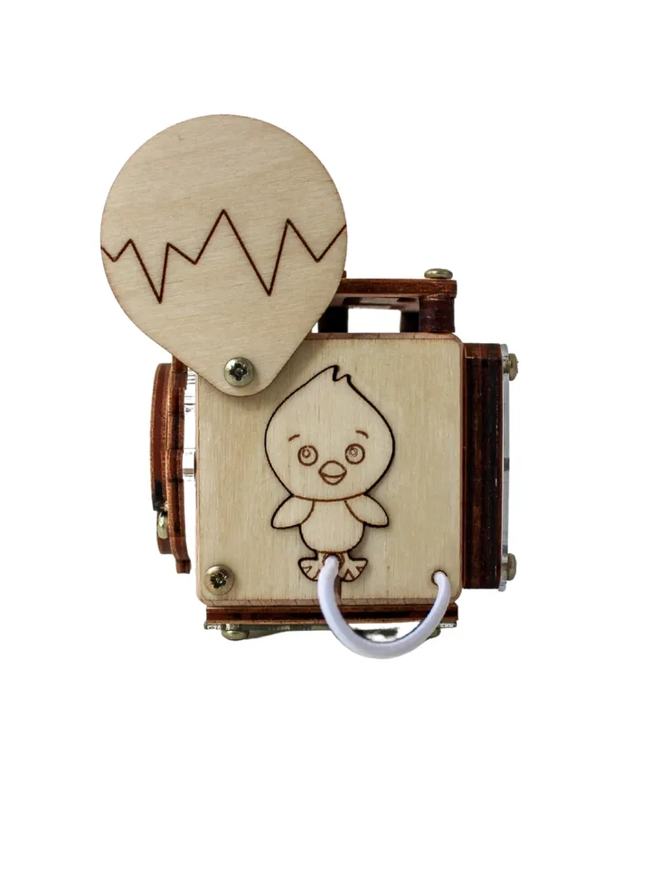 fidget cube - wooden baby Busy cube, montessori toy, toddler activity