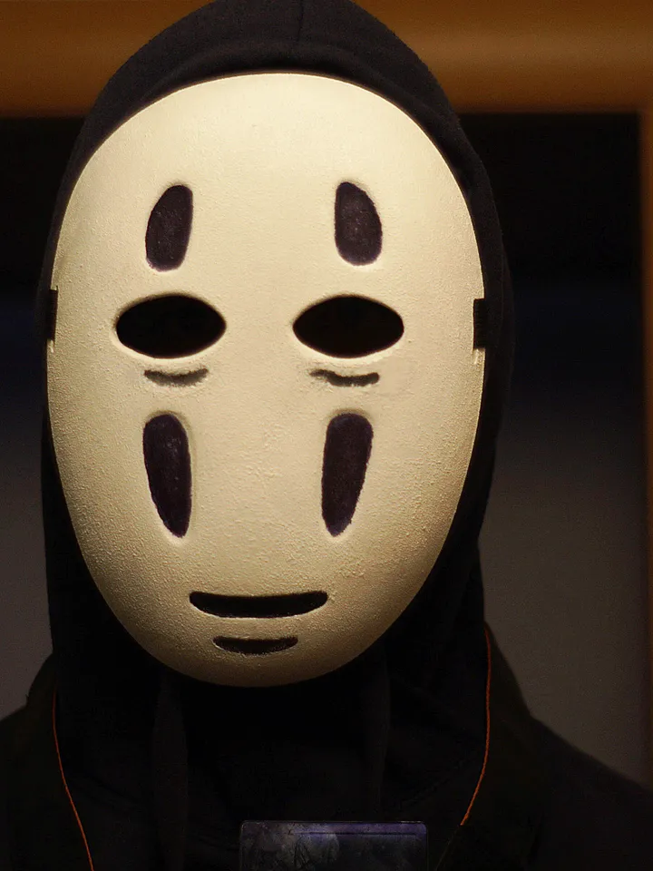 Kaonashi Mask Spirited Away Kaonashi No-Face Faceless
