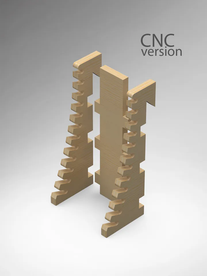 Wrench Holder Plans (PDF, SVG) for Workshop – DIY French Cleat Storage System