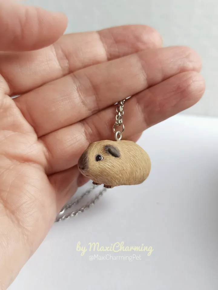 Custom Guinea pig necklace