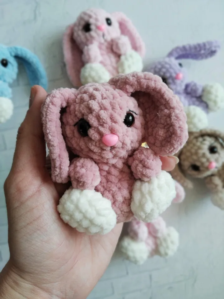 Cute bunny plush toy, kawaii rabbit,
small toy, stuffed rabbit, a plush toy