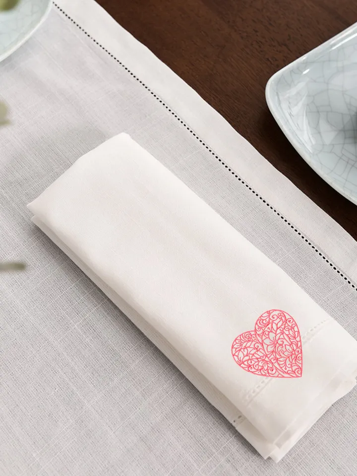 Floral Heart embroidery design Machine embroidery pattern 4 sizes, Embroidery files heart ornament instant download, Valentine heart #R22