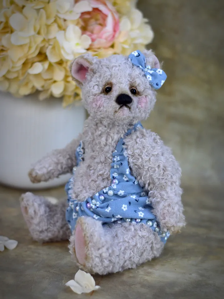 Teddy bear Lenusya, a soft toy
