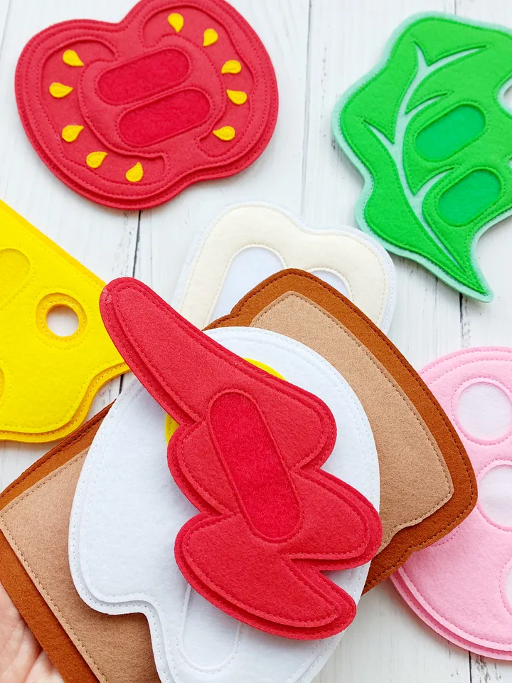 Felt Play Set "Make a Sandwich"