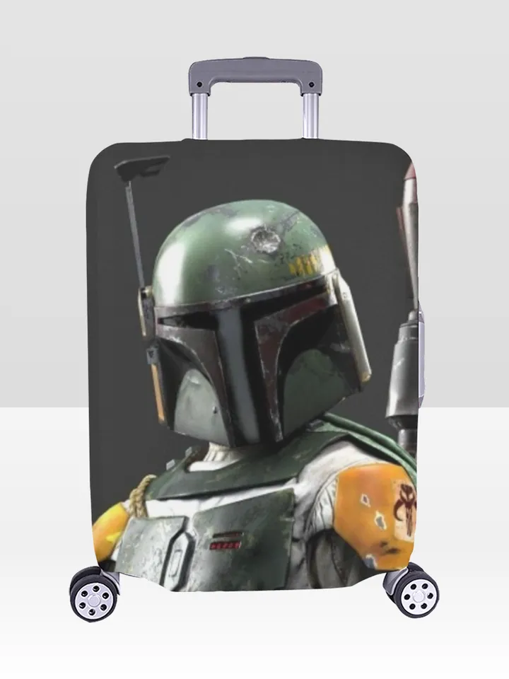 Boba Fett Luggage Cover, Luggage Protective Print Cover, Case Cover