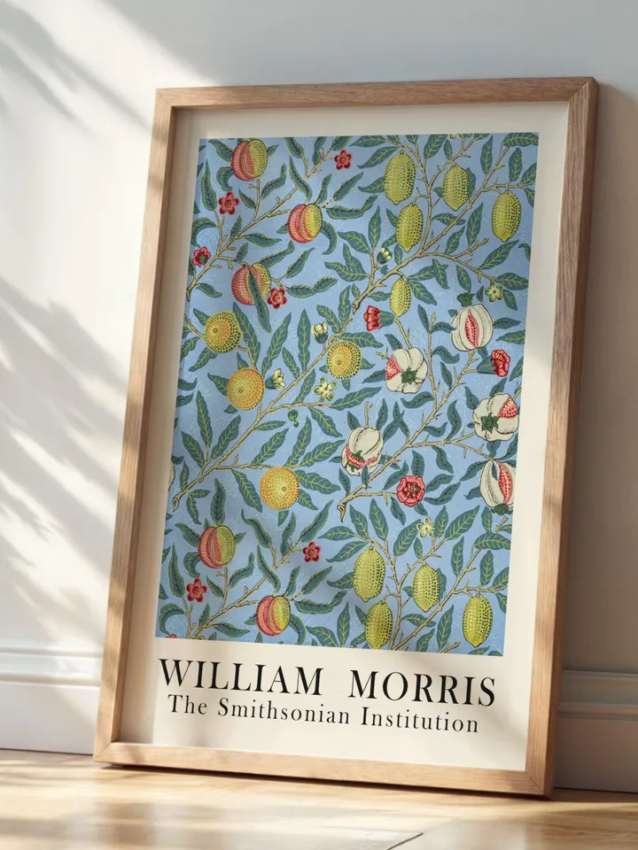 William Morris Wall Art, Vintage Botanical Print, Floral Poster Arts Decor, Digital Download, William Morris Print Digital Download 002